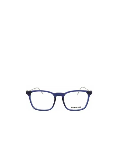Montblanc Square Flat Mirror In Blue