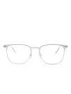 Montblanc Square-frame Glasses In White