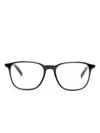 Montblanc Square-frame Glasses In Black
