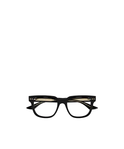 Montblanc Square-frame Glasses In Black