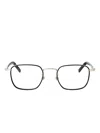Montblanc Square-frame Glasses In Black