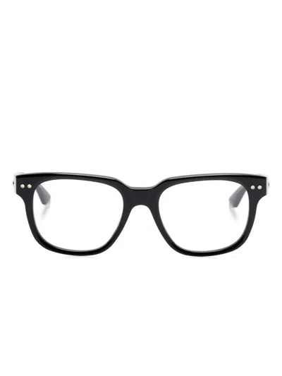 Montblanc Square-frame Glasses In Black