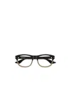 Montblanc Square Frame Glasses In Black