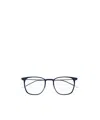 Montblanc Square-frame Glasses In Blue