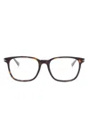 Montblanc Square-frame Glasses In Brown