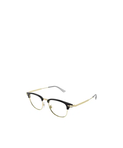 Montblanc Square-frame Glasses In Nude