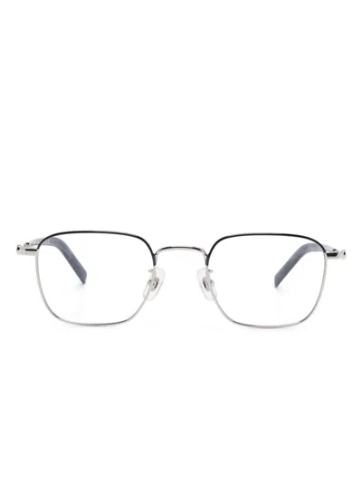 Montblanc Square-frame Glasses In Gray