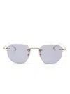 Montblanc Square-frame Sunglasses In Blue