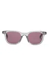 Montblanc Square-frame Sunglasses In 灰色