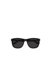 Montblanc Square-frame Sunglasses In Black