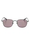 Montblanc Sonnenbrille Mit Eckigem Gestell In Multi