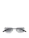 Montblanc Square-frame Sunglasses In White