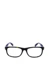 Montblanc Square-frame Glasses In Brown