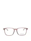 Montblanc Square-frame Glasses In Pink