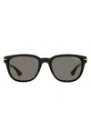 Montblanc Square.frame Sunglasses In Black
