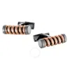 Montblanc Stainless Steel And Rose Gold Pvd Cufflinks