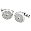 Montblanc Stainless Steel Cufflink In Silver