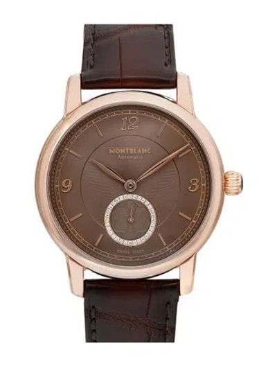 Pre-owned Montblanc Star Legacy Watch In Multi