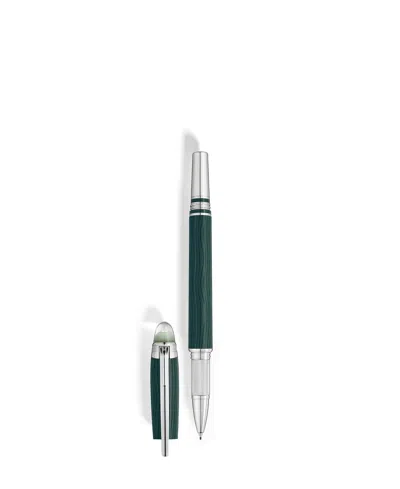 Montblanc Star Walker Polargreen Precious Resin Fineliner In Green