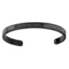Montblanc Starwalker Bangle In Steel And Lacquer In Black