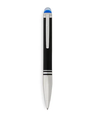 Montblanc Starwalker Platinum-plated Doue Fine Liner Pen In Black