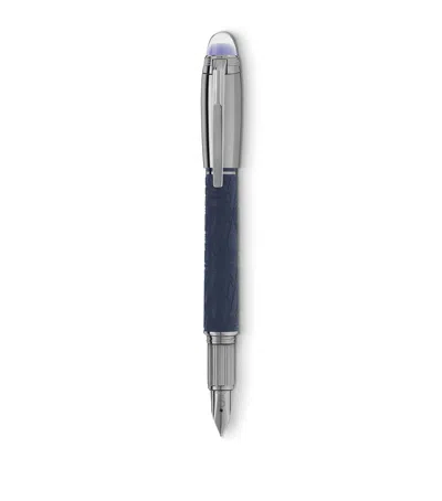 MONTBLANC STARWALKER SPACEBLUE DOUÉ FOUNTAIN PEN