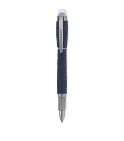 MONTBLANC STARWALKER SPACEBLUE FOUNTAIN PEN