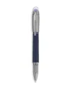 Montblanc Starwalker Space Blue Doue Fineliner Pen In Blue