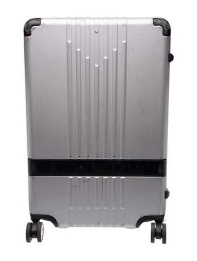 Pre-owned Montblanc Suitcase In Grey