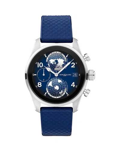 Montblanc Summit 3 Smartwatch, 42mm In Steel Blue