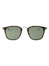 Montblanc Mb0295s Sunglasses In 002 Havana Gold Green