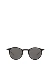 Montblanc Round-frame Sunglasses In Black