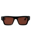 Montblanc Mb0253s Sunglasses In Black-black-brown