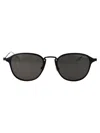 Montblanc Mb0155s Sunglasses In Black-black-grey