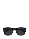Montblanc Square-frame Sunglasses In Black