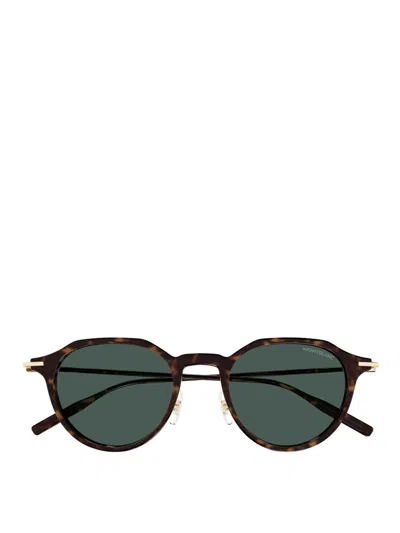 Montblanc Sunglasses In Brown