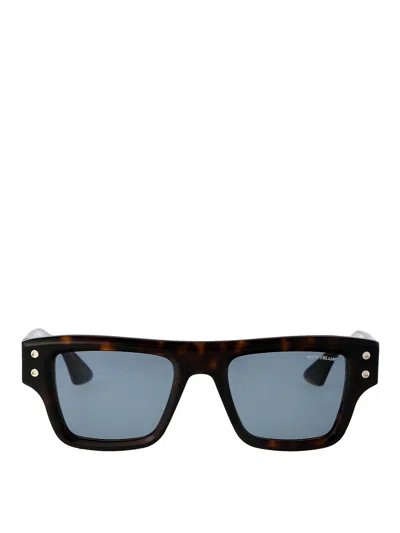 Montblanc Eyewear In Havana-havana-blue