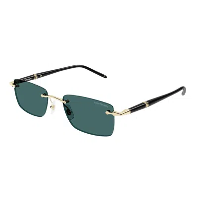 Montblanc Sunglasses Mb0344s In Green