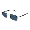 Montblanc Sunglasses In Gold