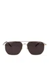 Montblanc Mb0367sa Sunglasses In Gold