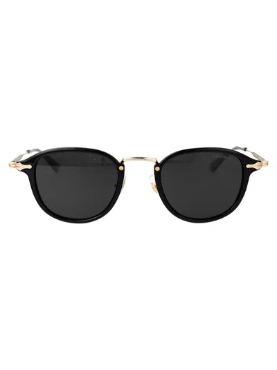 Montblanc Mb0336s Sunglasses In Black