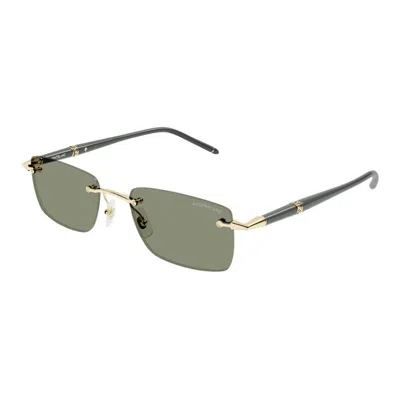 Montblanc Sunglasses In Green