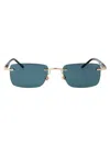 Montblanc Sunglasses Mb0344s In Gold-black-green