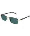 Montblanc Sunglasses Mb0344s In Green