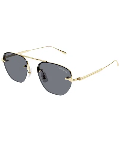 Montblanc Sunglasses Mb0404s In Gray