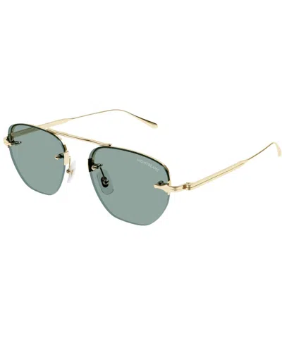 Montblanc Sunglasses Mb0404s In Green