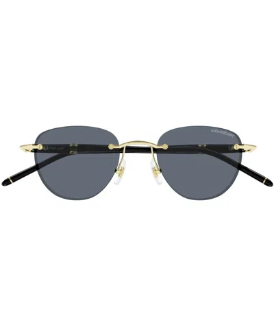 Montblanc Sunglasses Mb0412s In Blue