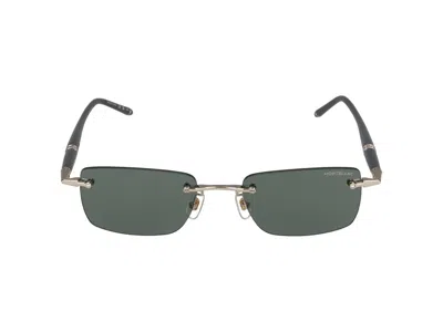 Montblanc Sunglasses  Mb0344 S 005 Gold Grey Green /20/150 In Multi