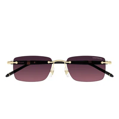 Montblanc Sunglasses In Purple