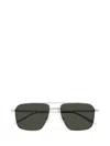 Montblanc Square Frame Sunglasses In Brown